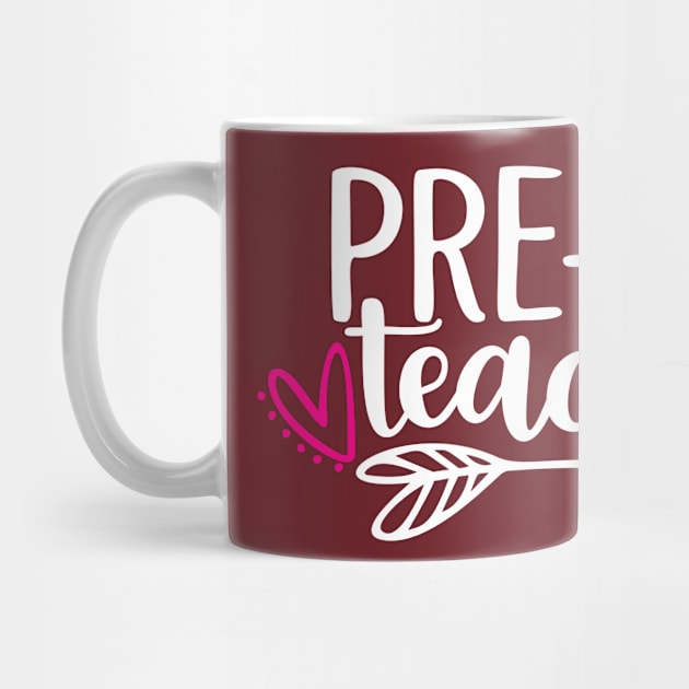 Pre-K Teacher by Coral Graphics